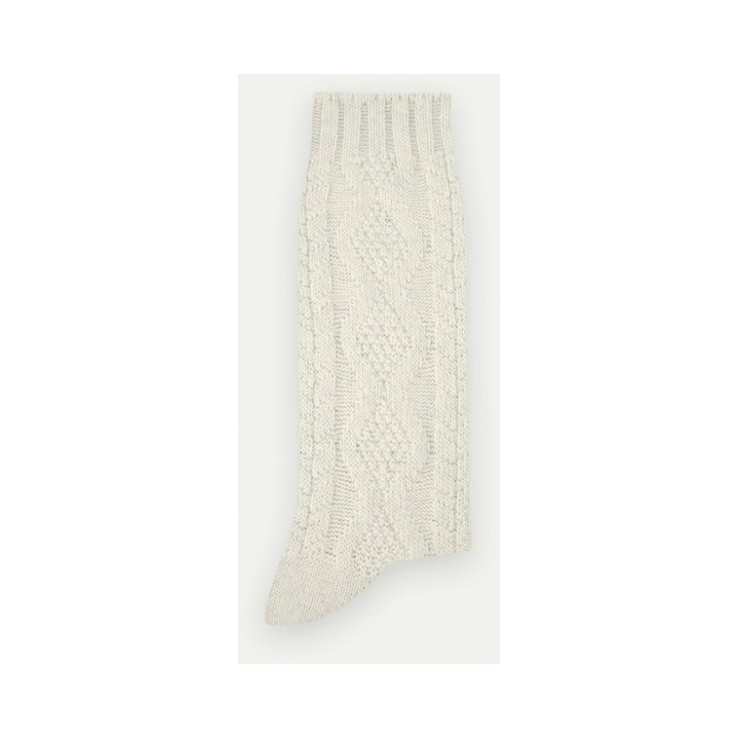 Chaussette norvégienne écru marque Pom De Pin Chaussette norvégienne écru marque Pom De Pin