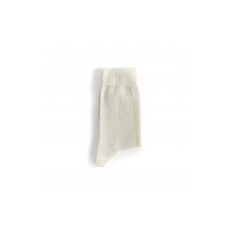 Mi-chaussette femme extérieur laine - intérieur coton marque Bonneterie de Roubaix Mi-chaussette femme extérieur laine - intérieur coton marque Bonneterie de Roubaix