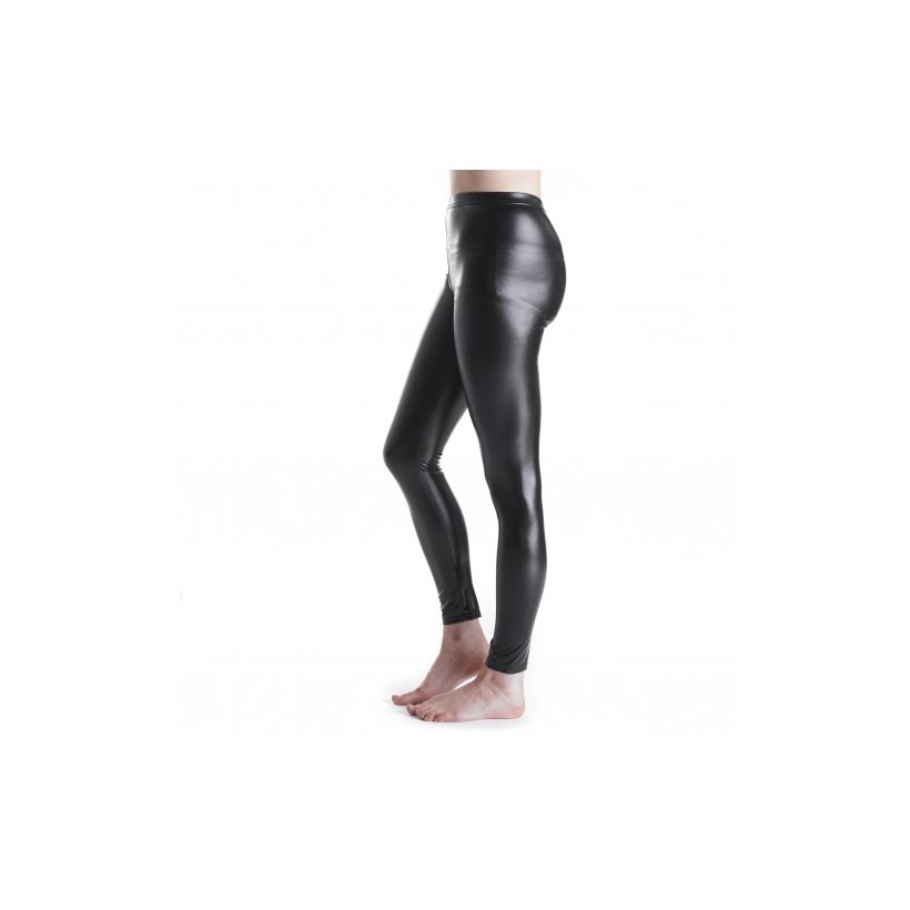 Leggings noir brillant femme marque Xuemeng Qicaidie