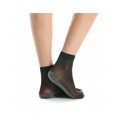 socquette 30 deniers semelle coton marque Clio